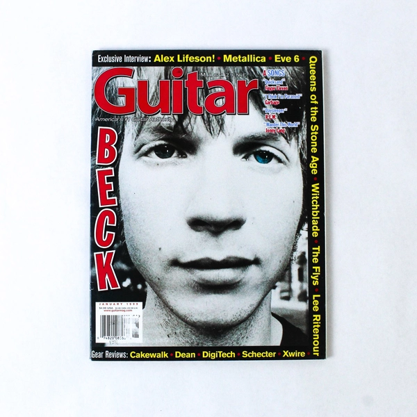 Guitar Magazine January 1999 Beck Metallica Eve 6 Queens of The Stone Age