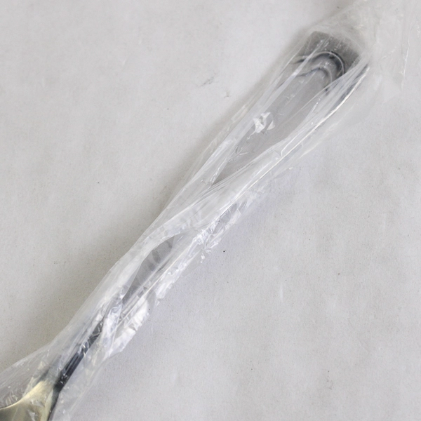 Lot of 7 Cambridge Dana Frost Frost Teaspoons, 6 7/8" Stainless Steel Flatware