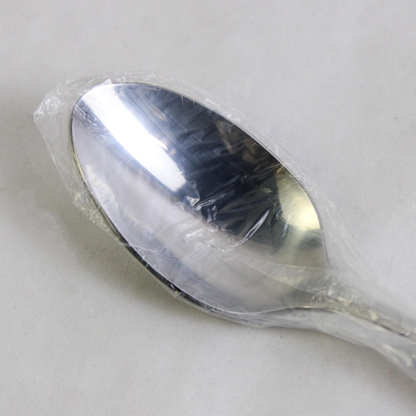 Lot of 7 Cambridge Dana Frost Frost Teaspoons, 6 7/8" Stainless Steel Flatware