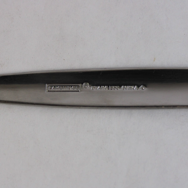 Lot Of 5 Cambridge Flatware Kiona Sand (Stainless) Soup Spoons