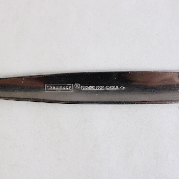 Lot Of 5 Cambridge Flatware Kiona Sand Stainless Regular Forks