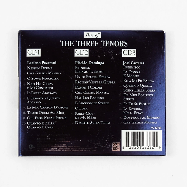 Best of the Three Tenors Classical 3 x CDs 2006 Madacy Entertainment