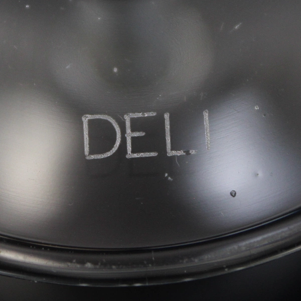 Set Of 2 Deli Glass Crystal Wine Glasses 7.75" Tall