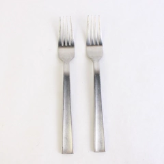 Lot of 2 Cambridge Destiny Salad Forks, 6 7/8" Stainless Flatware