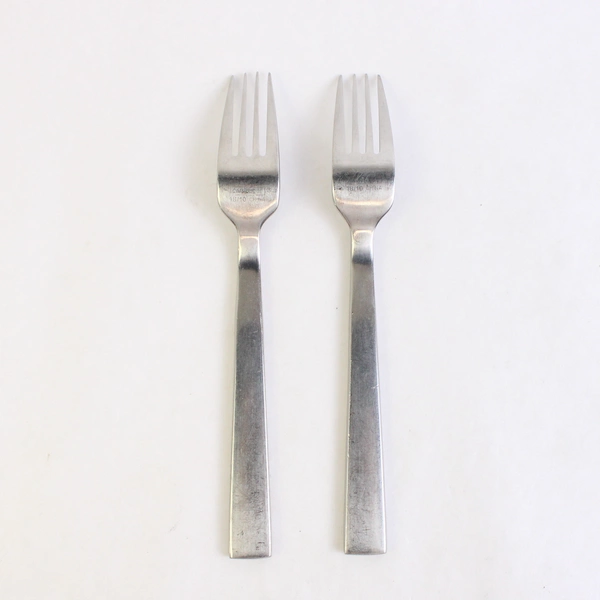 Lot of 2 Cambridge Destiny Salad Forks, 6 7/8" Stainless Flatware