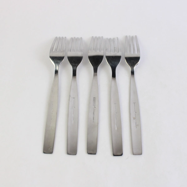 Lot Of 5 Cambridge Flatware Kiona Sand Stainless Salad Forks