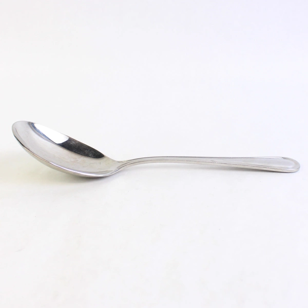 Update International Regency Solid Casserole Serving Spoon, 8 7/8" Stainless 
