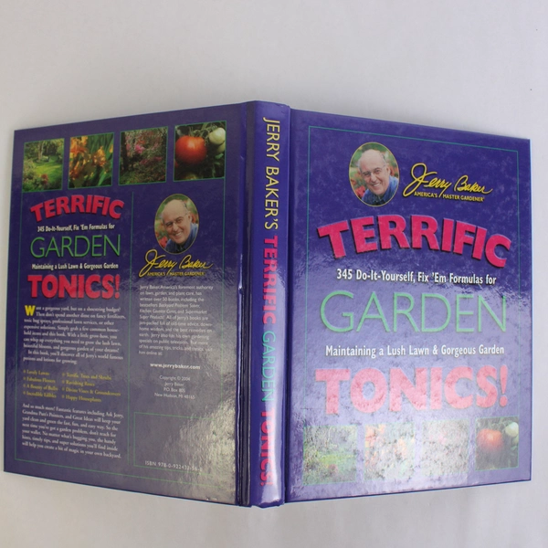Jerry Baker's Terrific Garden Tonics 2004 Hardcover Do-It-Yourself Gardening