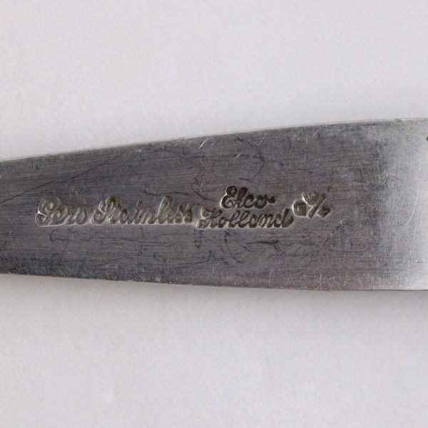 Ekco Lady Juliana Gero Round Soup Spoon, 6.5" Stainless Steel