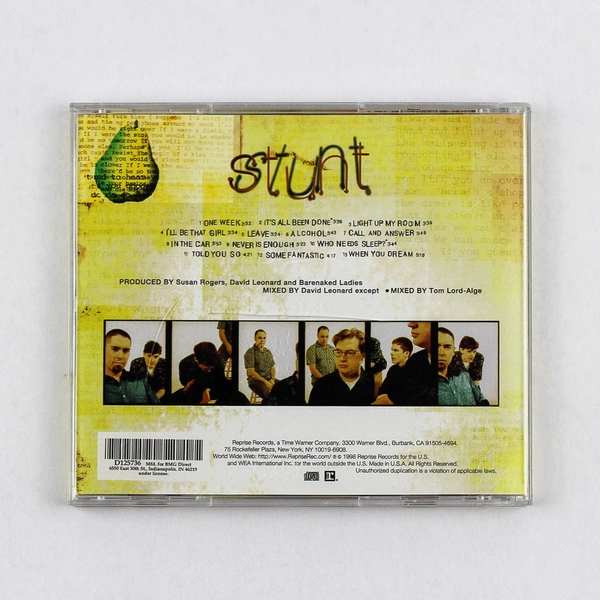 Bare Naked Ladies Stunt CD 1998 Reprise Records