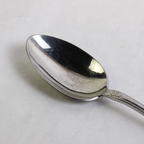 Ekco Gero Lady Charlotte Teaspoon, 6" Stainless Steel