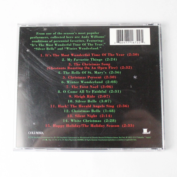 Andy Williams Personal Christmas Collection CD 1994 Sony Music