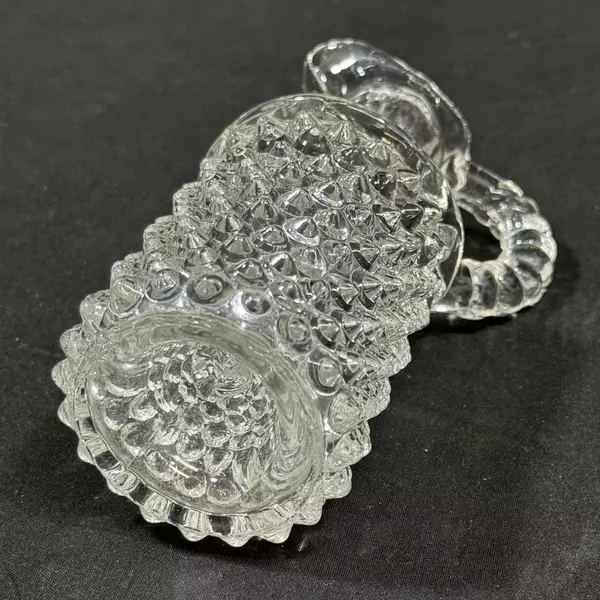 Vintage Duncan Miller MCM Hobnail Glass Cruet No Stopper 4.75" Tall