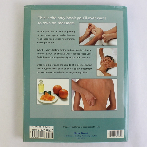 Massage Basics by Davide Sechi 1998 Hardcover Dust Jacket