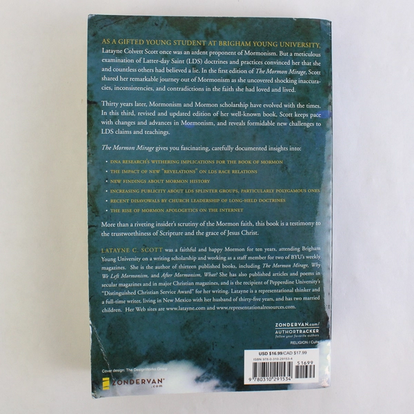 The Mormon Mirage by Latayne C Scott 2009 Paperback Mormon Church Today