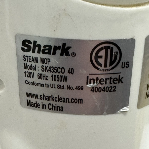 Shark SK435CO Steam & Spray Electric Floor Steamer Mop