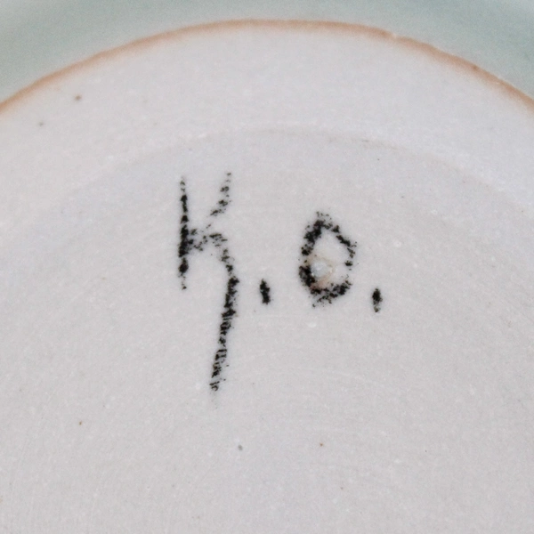 Set of 4 Hand-Painted Sushi Roll Designs Ceramic Soy Sauce Bowls