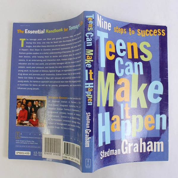 Teens Can Make It Happen Nine Steps to Success by Stedman Graham 2000 PB