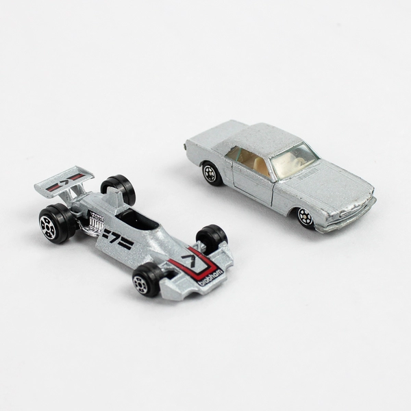 Lot of 7 Die Cast Toy Cars Collectible Vehicles with Paint Wear