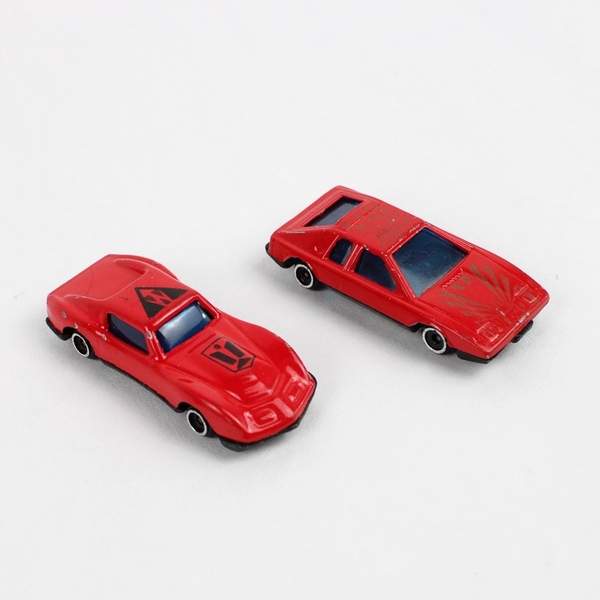 Lot of 7 Die Cast Toy Cars Collectible Vehicles with Paint Wear