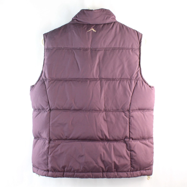 Tsunami Sport Puffer Vest Women's Small S/P Purple Full Zip W/ Pockets