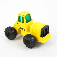 1992 Tonka Mini Diecast Yellow Tractor Truck Construction Vehicle