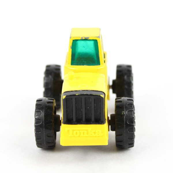1992 Tonka Mini Diecast Yellow Tractor Truck Construction Vehicle