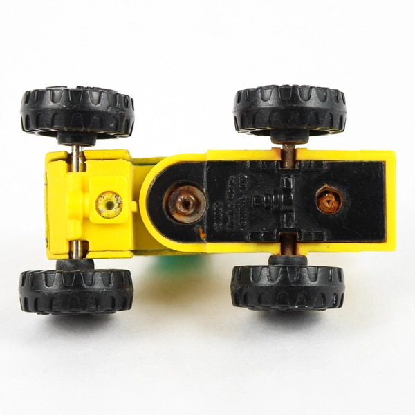 1992 Tonka Mini Diecast Yellow Tractor Truck Construction Vehicle