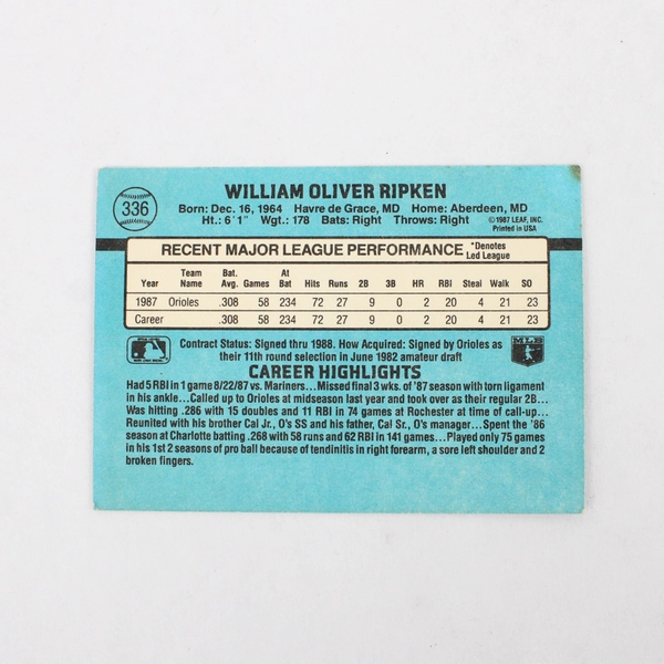 Lot of 60 Vintage 1980-1990 Baltimore Orioles Baseball Cards Trading Lot