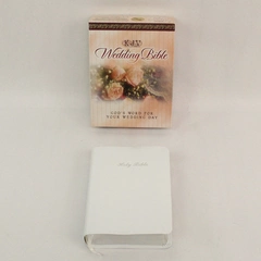 Wedding Bible God's Word for Your Wedding Day Thomas Nelson 1972 Bonded Leather