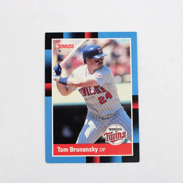 Lot of Minnesota Twins 1980-90's MLB Baseball Team Cards