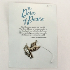 2017 Dove of Peace Religious Christmas Ornament - Priests of Sacred Heart