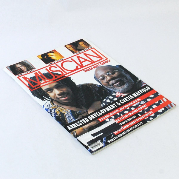 Musician Magazine June 1993 Arrested Development Curtis Mayfield Soul Asylum