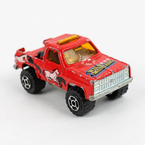 3 Majorette Diecast Cars Pontiac Firebird Ford Bronco Wild Mustang Chevy Impala