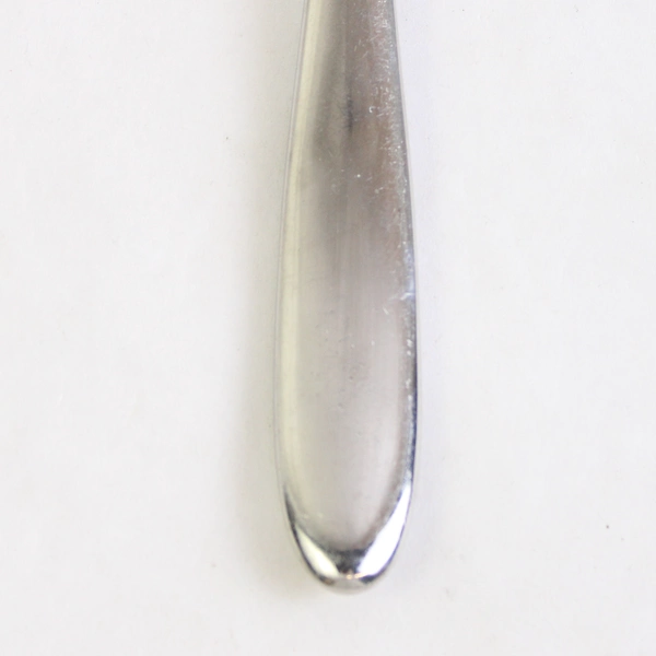 Crate & Barrel Buffet Serving Fork, 8 7/8" Stainless Steel Flatware