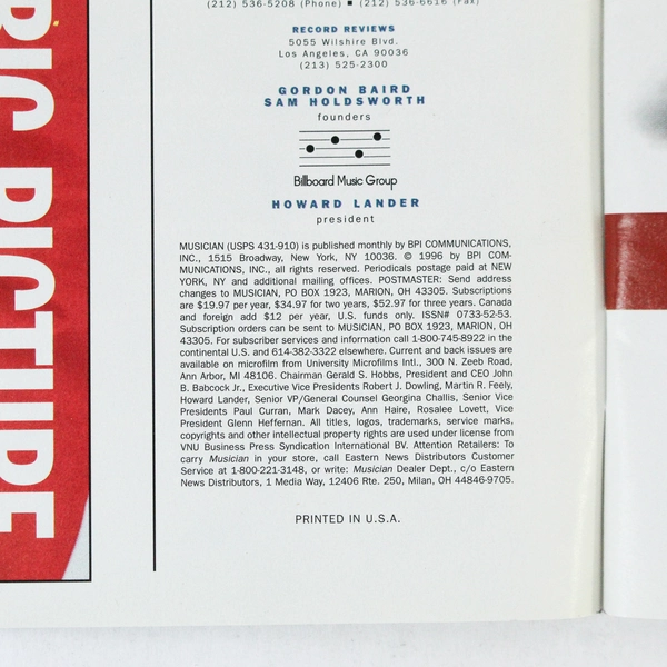 Musician Magazine Nov 1997 Keith Richards Dave Grohl Foo Fighters