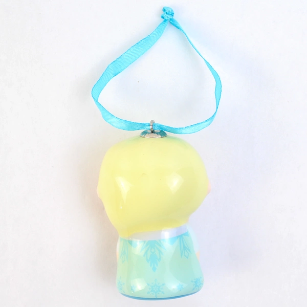 2015 Hallmark Itty Bitty's Disney Frozen Elsa Plastic Christmas Ornament 2.75 In