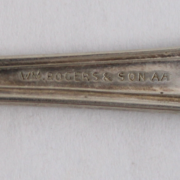 Lot of 3 WM Rogers & Son Forks, Five Model 7" AA Silverplate Flatware