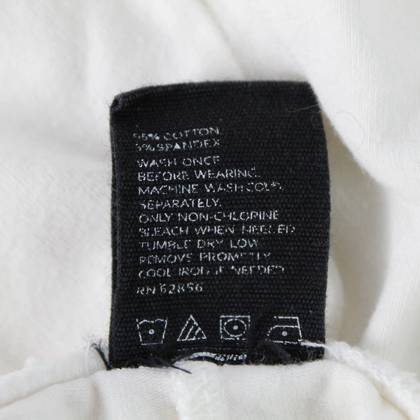 Hue Plain White Capri Leggings Women's Size Small