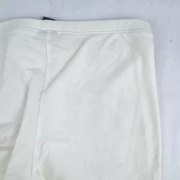 Hue Plain White Capri Leggings Women's Size Small