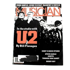 Musician Magazine August 1995 In The Studio With U2 Moby's Home Studio