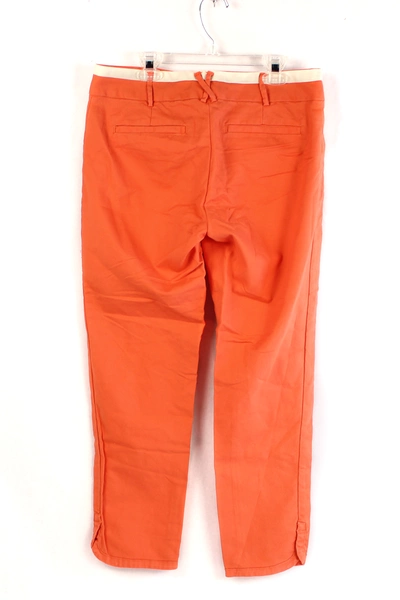 Cartonnier Charlie Cropped Ankle Pants Women's Size 4 Orange Casual Wear