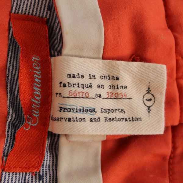 Cartonnier Charlie Cropped Ankle Pants Women's Size 4 Orange Casual Wear