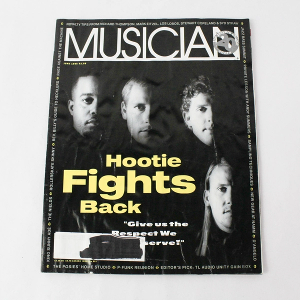 Musician Magazine June 1996 Hootie Fights Back Rage Against The Machine