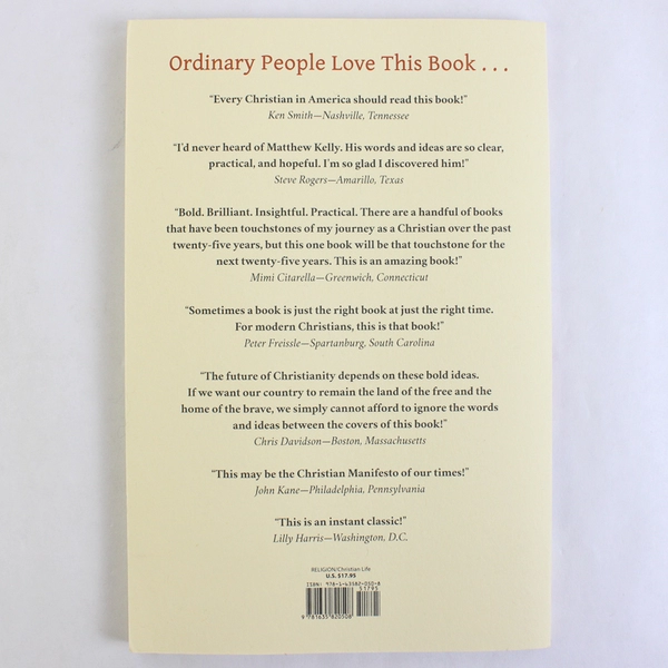 Matthew Kelly's The Biggest Lie in the History of Christianity 2018 Paperback