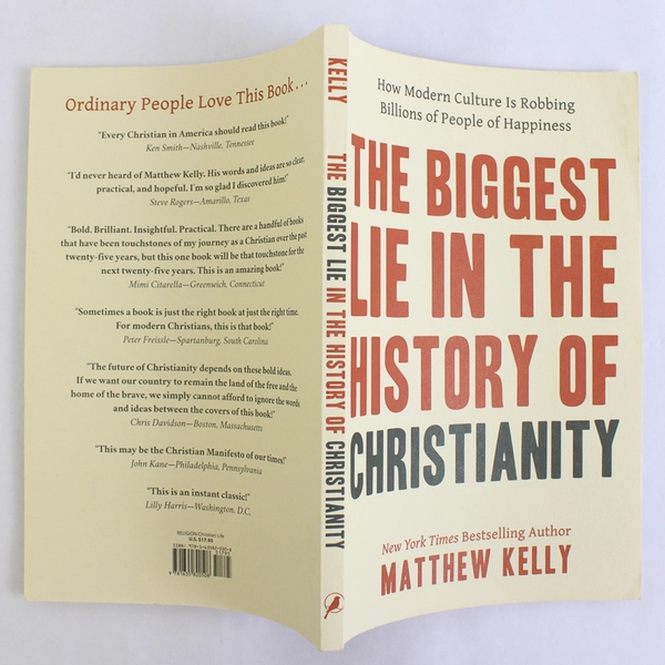 Matthew Kelly's The Biggest Lie in the History of Christianity 2018 Paperback