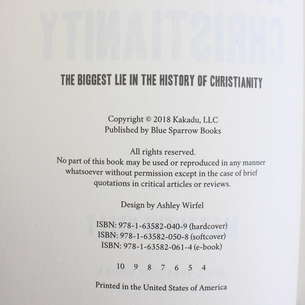 Matthew Kelly's The Biggest Lie in the History of Christianity 2018 Paperback