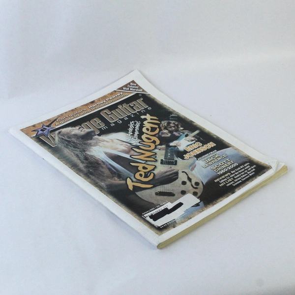 Vintage Guitar Magazine Jan 2001 - Ted Nugent, Eric Johnson, Jack Lawrence