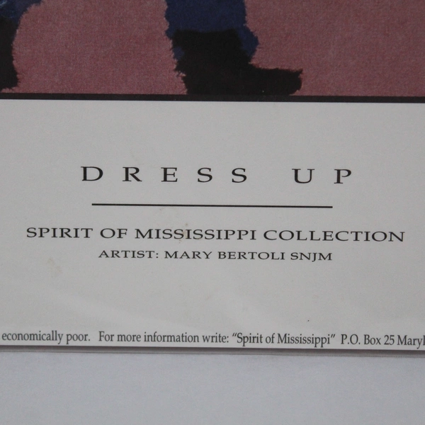 1994 Mary Bertoli Spirit of Mississippi Collection Dress Up Signed 2011