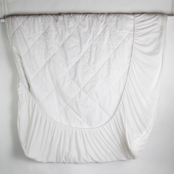 Ellery Homestyles White Fluffy Fitted Sheet Queen 60x80 Mattress Cover